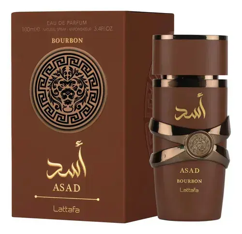 Lattafa Asad Bourbun 100ml Eau De Parfum Perfume Para Caballero
