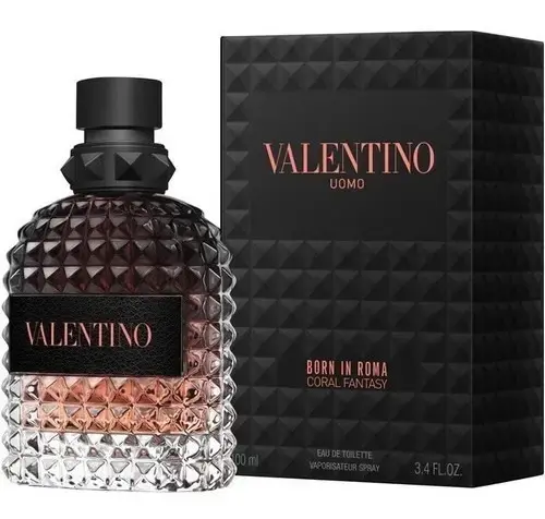 Perfume Valentino Uomo Born In Roma Coral Fantasy para Hombre EDT 100ml